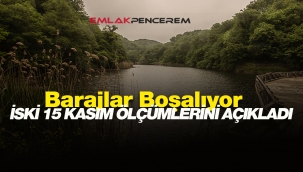 İstanbul'un kalan suyu açıklandı! İSKİ 15 Kasım baraj doluluk oranları ölçüm ve son verileri