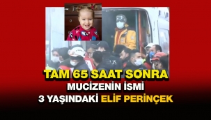 İzmir'de mucizenin adı 3 yaşındaki Elif Perinçek oldu! Enkazdan canlı olarak kurtarıldı...