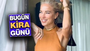 Kira zammı haberlerini yalanlayan Burcu Esmersoy'un "kira günü" bugün