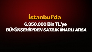 Pendik'te 6 Milyon 350 Bin TL'ye Büyükşehir'den satılık ticaret imarlı arsa