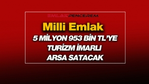 Samsun 19 Mayıs’ta Milli Emlak’tan satılık 4961 metrekare turizm imarlı arsa