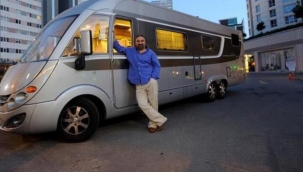 Volkan Konak'tan karavan evi turu