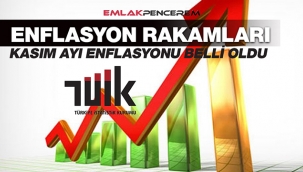 2020 Kasım enflasyon rakamları belli oldu