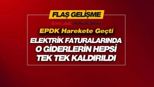 EPDK, elektrik faturalarına yansıyan gizli giderleri kaldırdı!