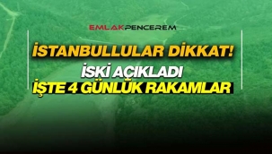 İSKİ, İstanbul'da son 4 günlük baraj doluluk oranlarını açıkladı
