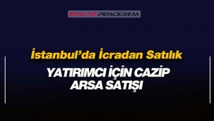 İstanbul Büyükçekmece'de icradan satılık yatırım değeri yüksek 1692 metrekare arsa