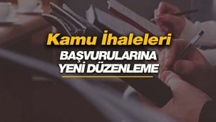 Kamu ihalelerine başvurularda yeni düzenleme
