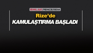Rize'de Güneysu ilçesinde kamulaştırma başlıyor