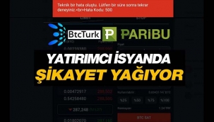 BTCTürk ve Paribu böyle isyan ettirdi