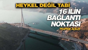 Elazığ'da inşaa edilen muhteşem Kömürhan Köprüsü yerli ve milli imkanlarla yapıldı