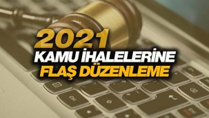 Kamu İhalelerine flaş düzenleme