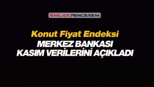 Merkez Bankası 2020 Kasım ayı Konut Fiyat Endeksi (KFE)