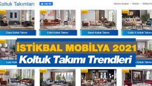 2021'de trend olacak 5 yeni İstikbal mobilya koltuk takımı modelleri