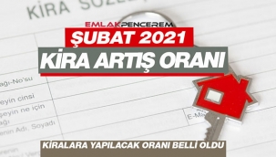 2021 Şubat ayı kira artış oranı belli oldu (TEFE-TÜFE kira zammı artışı)
