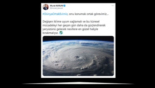 Bakan Kurum, "Dünya Ortak Evimiz Korumak Görevimiz"