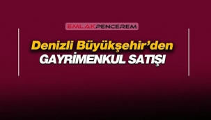 Denizli Büyükşehirden 2 arsa için ihale