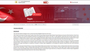 Resmi Gazete 3 Ocak 2021