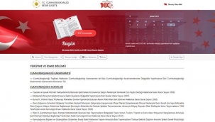 Resmi Gazete 6 Şubat Cumartesi