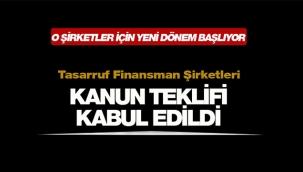 Tasarruf finansman şirketleri resmen denetim altına alınıyor