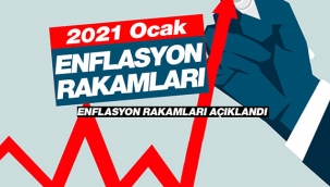 TÜİK 2021 yılının ilk enflasyon rakamlarını açıkladı