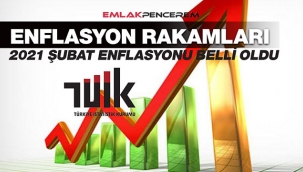2021 Şubat ayı enflasyon verileri açıklandı