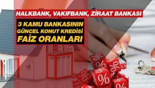 Konut kredisi faiz oranları Mart ortasında ne durumda? İşte 3 kamu bankasının güncel kredi faizleri
