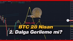 Bitcoin'de ikinci sert gerileme dalgası mı geliyor? BTC 28 Nisan son durum analizi...