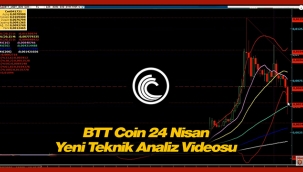 BitTorrent (BTT) çöküş sonrası sert çıkış bekleyenler için 24 Nisan video teknik analiz!