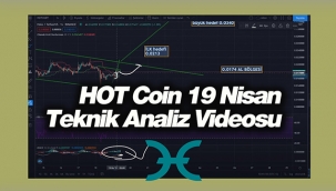 Holo HOT yükseliş mi geliyor? HOT coin 19 Nisan video yorum teknik analiz
