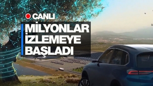 TOGG Gemlik üretim üssünü Milyonlar canlı yayında izliyor!