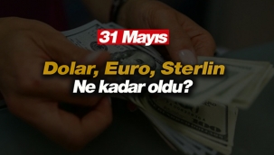 31 Mayıs Dolar kuru kaç lira? Dolar, Euro haftanın ilk iş günü ne kadar oldu?
