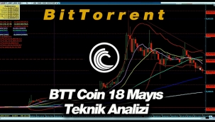 BitTorrent (BTT) daha fazla düşer mi? BTT coin 18 Mayıs grafik analiz videosu