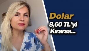 Dolar/TL rekor zirvede! Dolar 8.60 TL'yi kırarsa...
