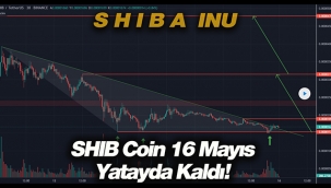 Shiba INU (SHIB) yataydan kurtulamadı! SHIB coin 16 Mayıs grafik teknik analizi ve videolu analizi