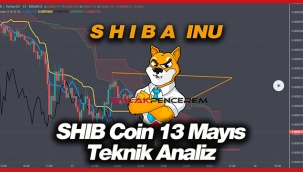 Shiba (SHIB) yüzde 25 düştü! SHIB coin 13 Mayıs grafik fiyat analizi