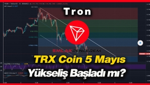 Tron (TRX) yönünü yukarı çevirdi! TRX coin 5 Mayıs fiyat analizi