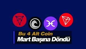Bu 4 alt coin yatırımcısının cebini boşalttı! CHZ, BTT, HOT, TRX Mart başı seviyesine döndü...