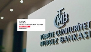 Merkez Bankası faizlere dokunmadı