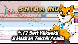 Shiba Inu (SHIB) %17 sıçradı bugüne dikkat! SHIB coin 2 Haziran teknik grafik analiz ve yorumlar