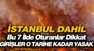 İstanbul'da ormana girişler bu tarihe kadar yasak! İşte orman yasağı getirilen diğer iller..