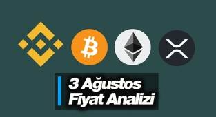 BTC, ETH, XRP, BNB fiyat analizi