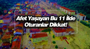 Bu 11 ilde oturanlar dikkat! Tüm borçlar erteleyen mücbir sebep kararı Resmi Gazete'de