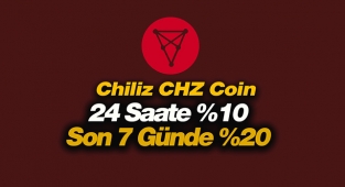Chiliz (CHZ) coin toparlamaya başladı! CHZ USDT fiyatı son 7 günde yüzde 20 civarı arttı