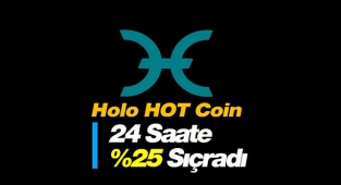 Holo (HOT) son 24 saatte yüzde 25 arttı! HOT coin coşmaya başladı...