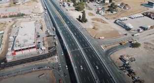 Ankara-Kahramankazan Yolu üzerinde 3 yeni köprülü kavşak hizmete girdi