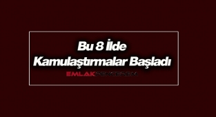 Bu 8 ilde kritik projeler için kamulaştırma kararı Resmi Gazete'de ilan edildi