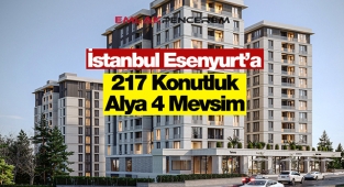 İstanbul Esenyurt'ta 217 dairelik Alya 4 Mevsim konut projesi görücüye çıktı