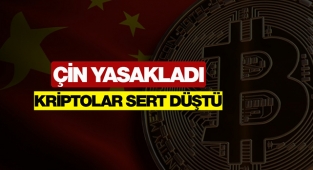 Kripto paralara Çin'den öldürücü darbe! Piyasalar sert düşüyor...