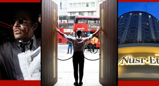 Nusret bu kez Londra'da açtı! "Nusr-Et Steakhouse London" paylaşımlarına yorum yağdı...