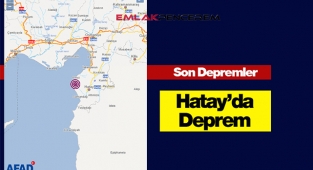 Son Depremler: Hatay'da sabaha karşı 3.9 şiddetinde korkutan deprem